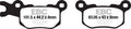 EBC Brakes Klocki hamulcowe EBC FA685R (kpl. na 1 tarcze)