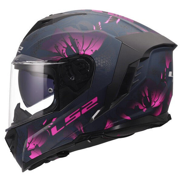 KASK LS2 FF818 STORM III BURST BLACK PINK