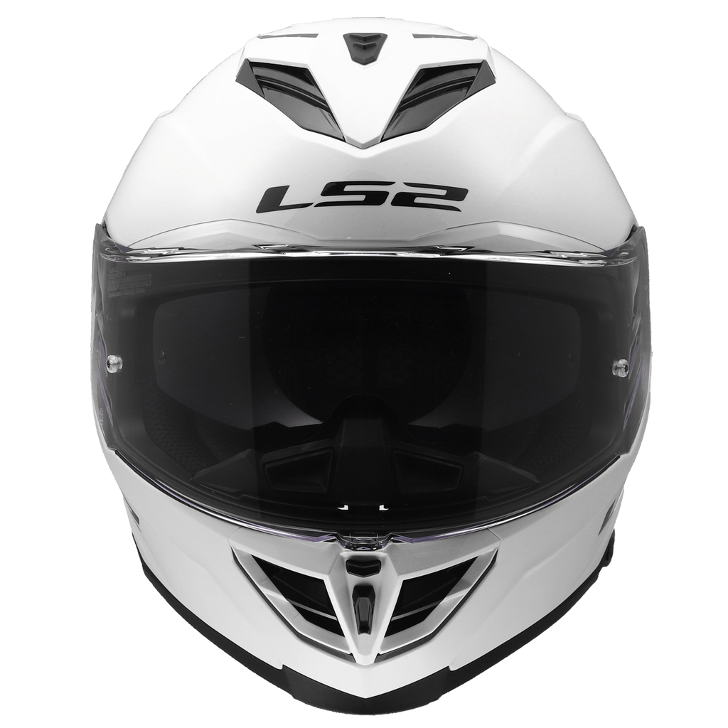 KASK LS2 FF818 STORM III SOLID GLOSS WHITE