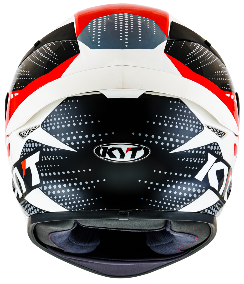 Kask Motocyklowy KYT TT-COURSE GEAR BLK/RED