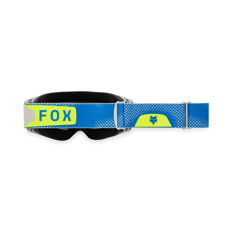 GOGLE MOTOCYKLOWE FOX VUE TACTILE BLUE JEWEL