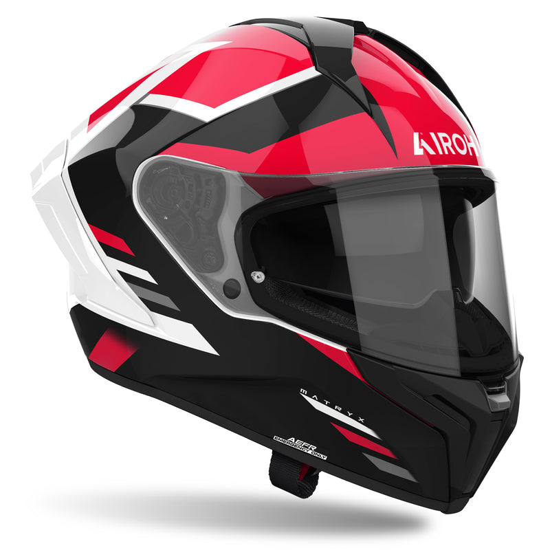 KASK MOTOCYKLOWY AIROH MATRYX THRON RED GLOSS