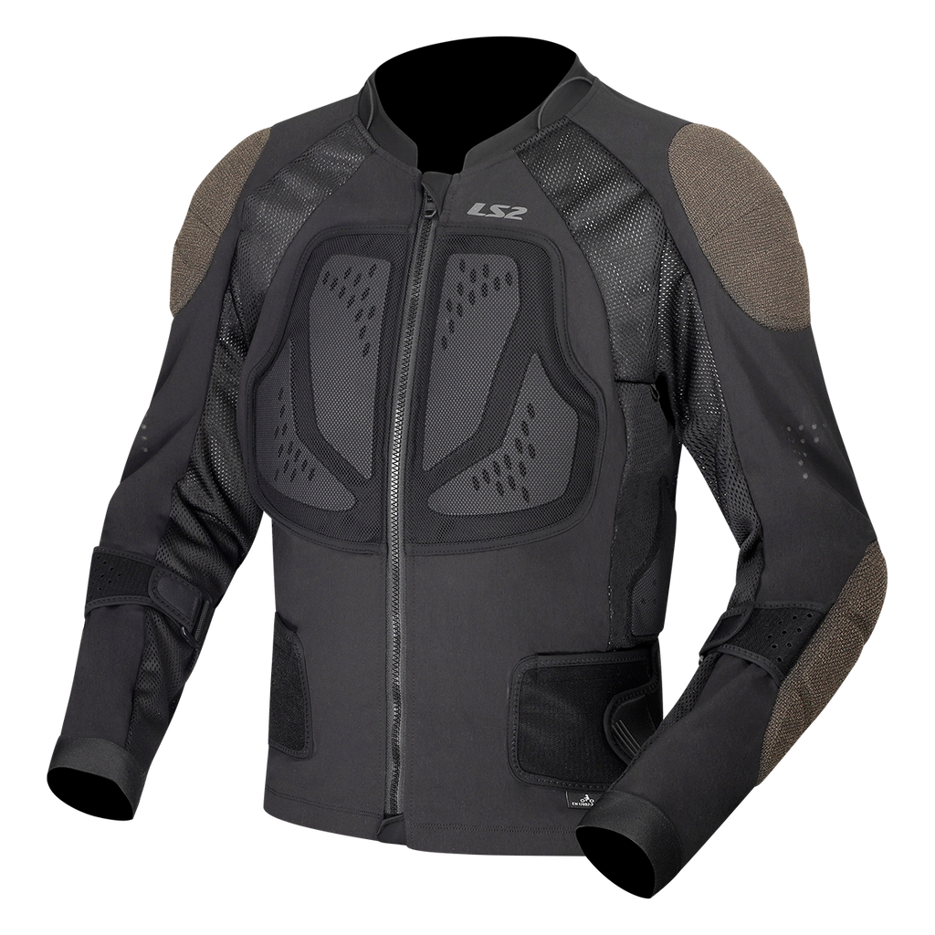 KURTKA LS2 X-TERRAIN MAN BLACK GREY