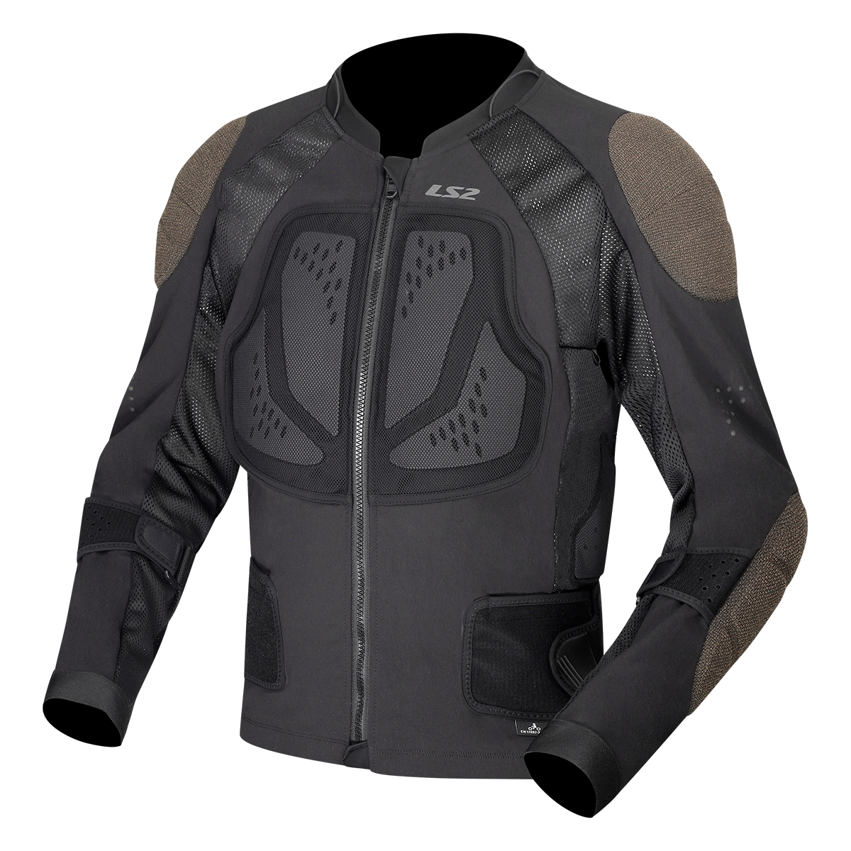 KURTKA LS2 X-TERRAIN MAN BLACK GREY