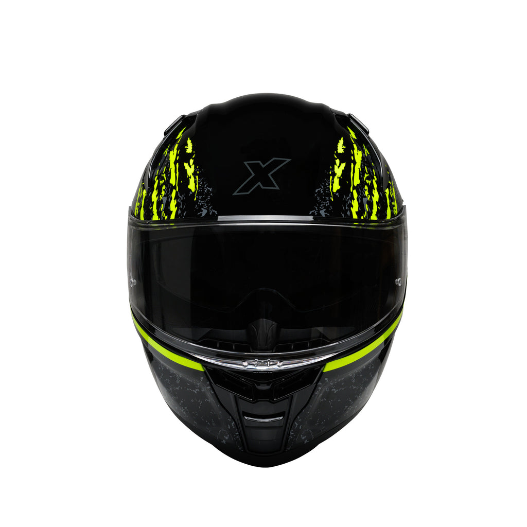 ROXAR HELMETS Kask motocyklowy ROXAR BAYAMO EVO TOXIC Czarny fluo