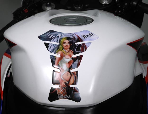 NAKLEJKA NA BAK TANKPAD KEITI ANGEL/DEVIL LADY