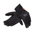 RĘKAWICE MOTOCYKLOWE REBELHORN GAP 3 BLACK FLUO RED
