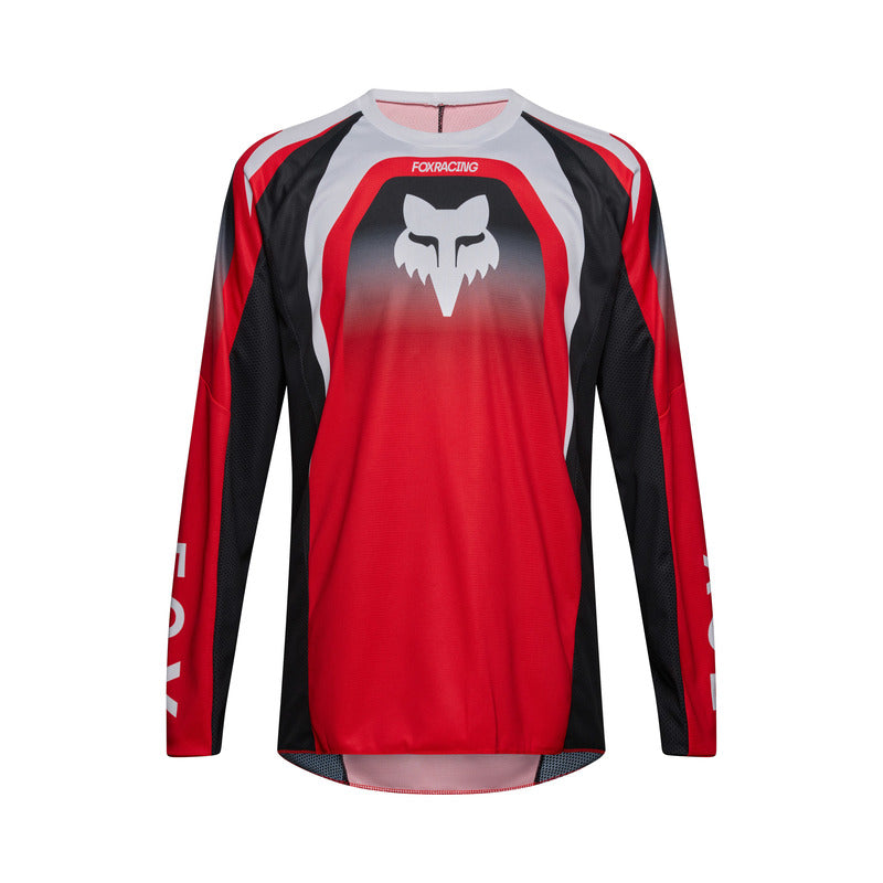 BLUZA MOTOCYKLOWA FOX 180 FRAME EXTD SIZES RED
