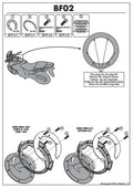 GIVI MOCOWANIE TANKLOCK APRILLA / BENELLI / MV AGUSTA / TRIUMPH
