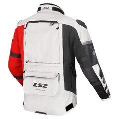 MAN BLACK GREY RED S