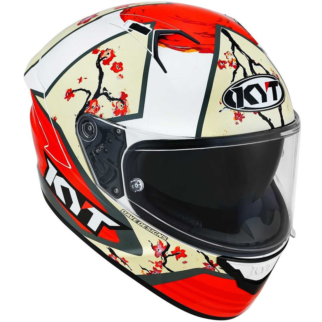 Kask Motocyklowy KYT NF-R XAVI SAKURA replica