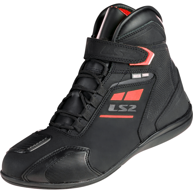 BUTY LS2 GARRA MAN WP BLACK RED