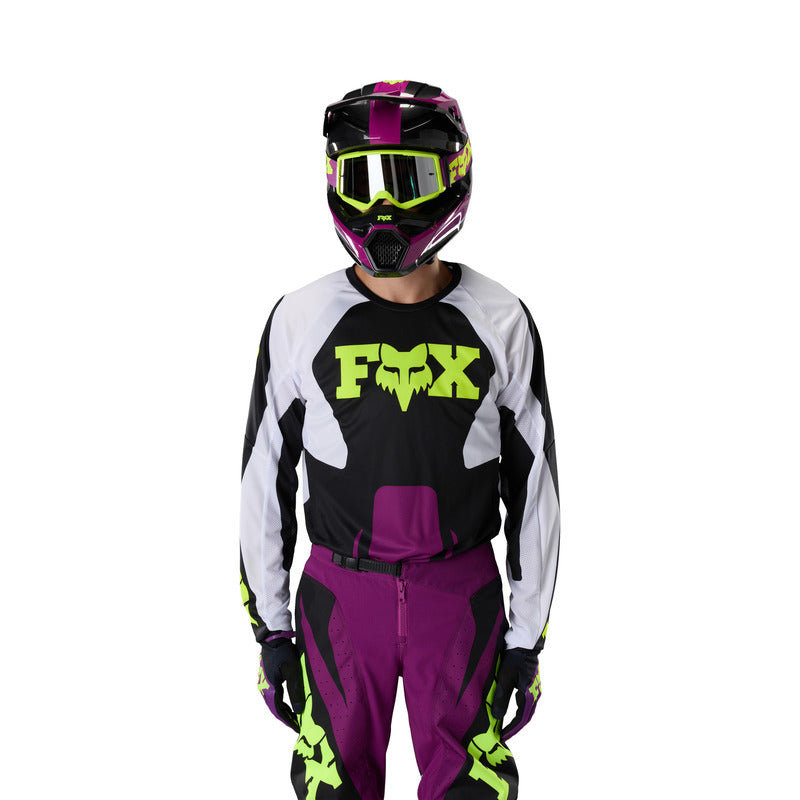 BLUZA MOTOCYKLOWA FOX 180 RAID PURPLE LAVA