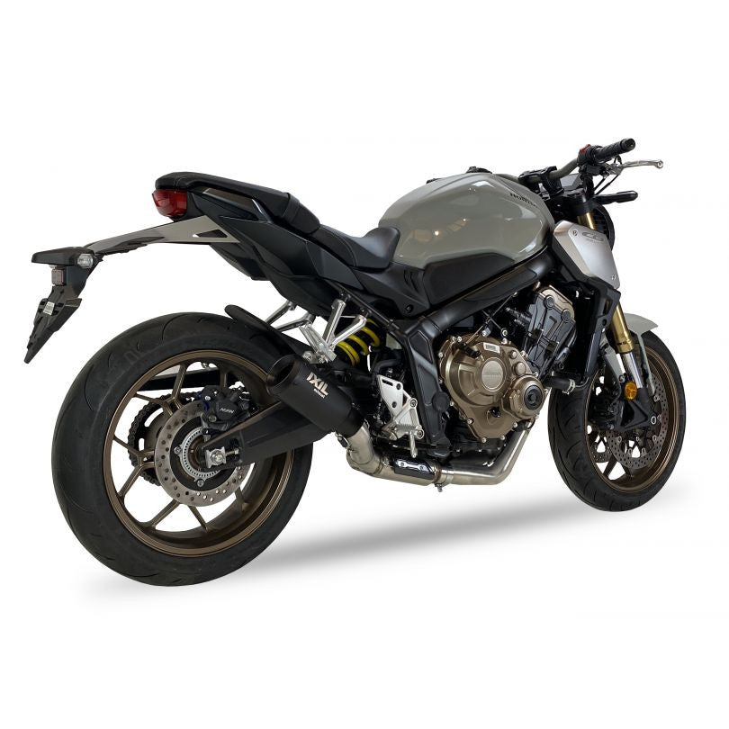 Tłumik IXIL HONDA CBR 650 R 21-23 (RH01) typ RB (waga: 900g, długość: 230 mm., materiał: Inox AISI304, kolor: Black painted) FUL – zdjecie 3
