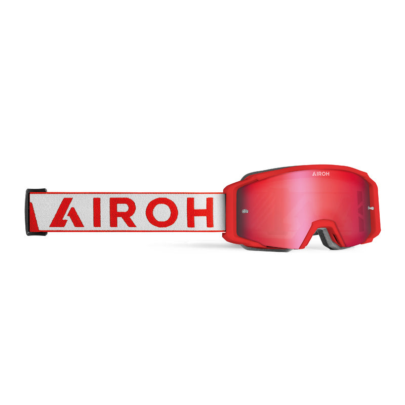 GOGLE AIROH BLAST XR1 RED MATT - SZYBA RED MIRRORED (1 SZYBA W ZESTAWIE)