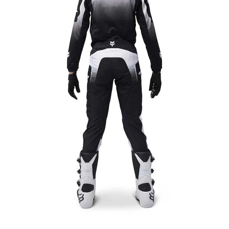 SPODNIE MOTOCYKLOWE JUNIOR FOX 180 LEAN BLACK WHITE