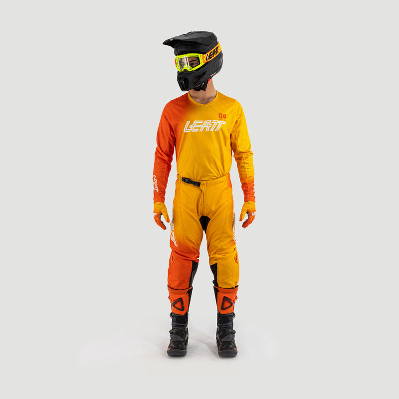 STRÓJ OFFROADOWY BLUZA I SPODNIE LEATT RIDE KIT 3.5 FLAME XS
