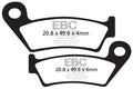 CFA242 - Klocki hamulcowe rowerowe (organiczne) EBC Brakes