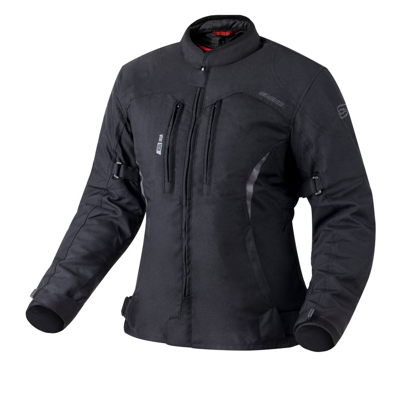KURTKA MOTOCYKLOWA TEKSTYLNA DAMSKA OZONE DELTA 4 BLACK WXL