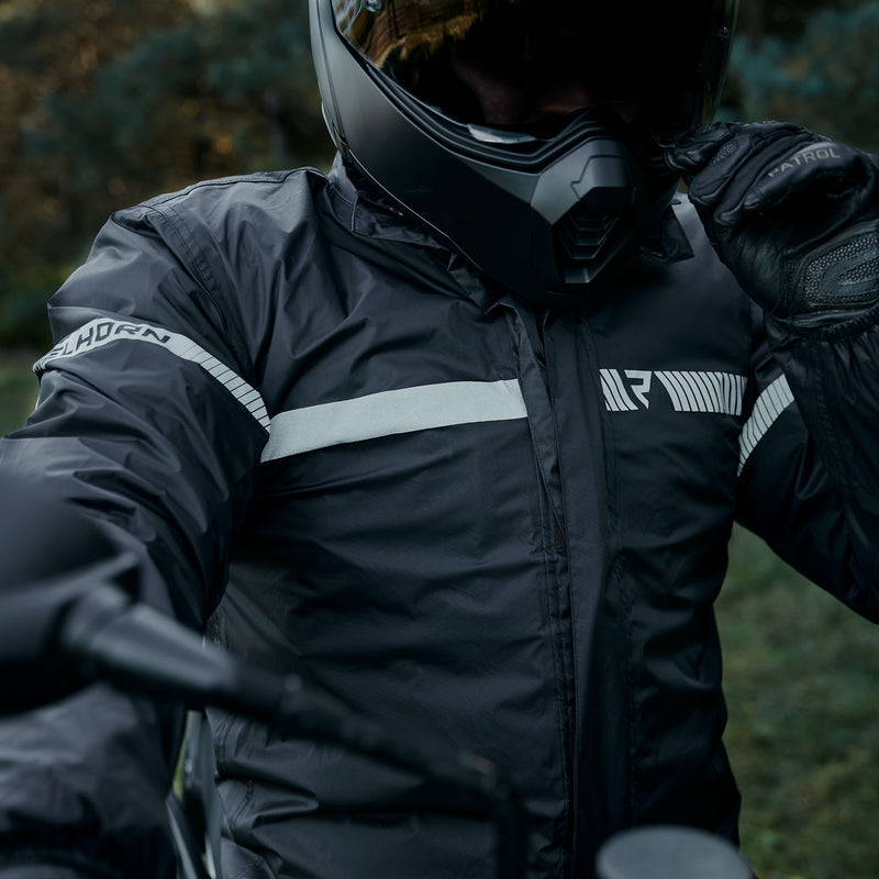 KURTKA PRZECIWDESZCZOWA REBELHORN HORIZON BLACK