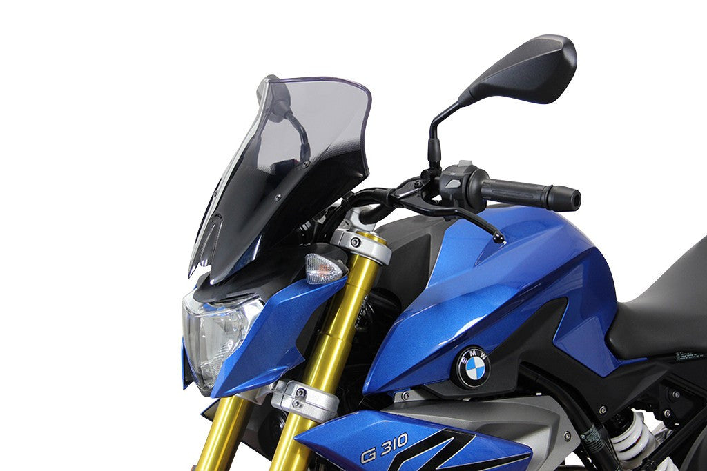 Szyba motocyklowa MRA BMW ROADSTER G 310 R 5R31 2016-, forma NRM, przyciemniana