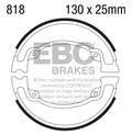 EBC Brakes Szczęki hamulcowe EBC 818 (1 kpl.)