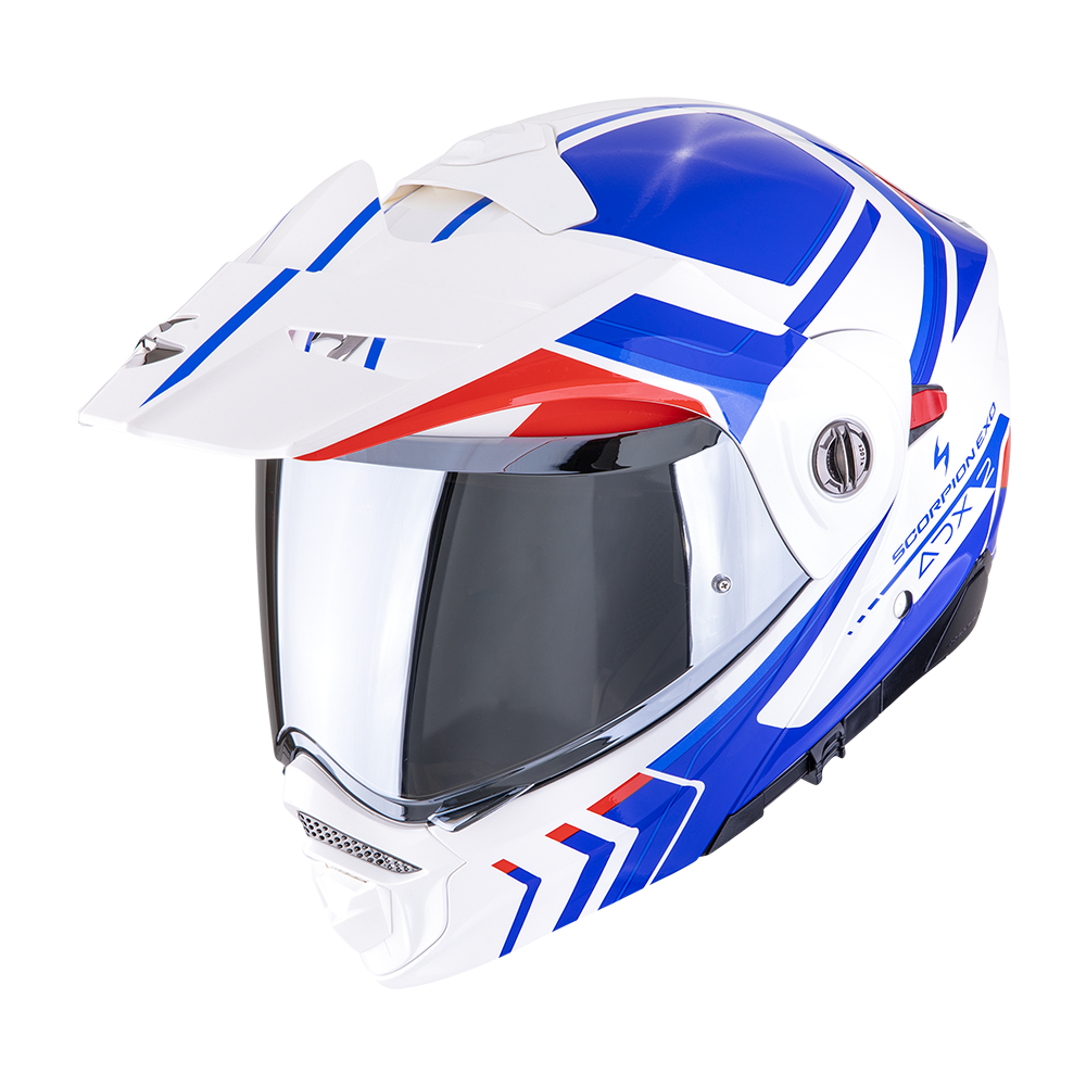 SCORPION KASK ADX-2 LEWIS WH-BLUE-RED