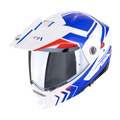 SCORPION KASK ADX-2 LEWIS WH-BLUE-RED