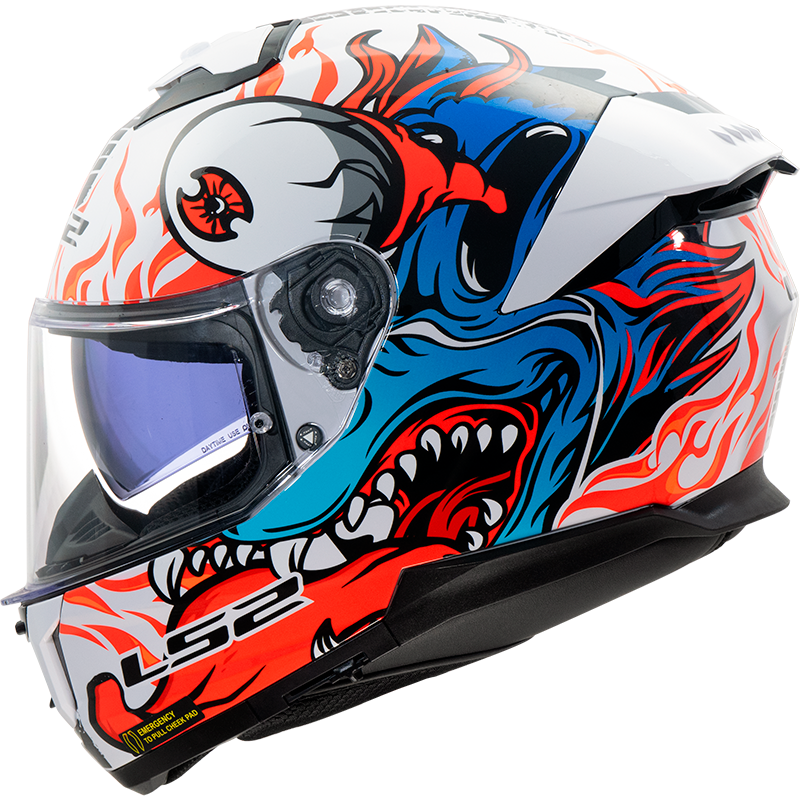 KASK LS2 FF808 STREAM II INFERNO WH.BLUE-06