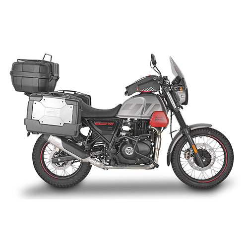 KAPPA STELAŻ KUFRÓW BOCZNYCH MONOKEY ROYAL ENFIELD SCRAM 411 '22-'24, - RÓWNIEŻ POD KUFRY MONOKEY KMS K'MISSION ALU – zdjęcie 2