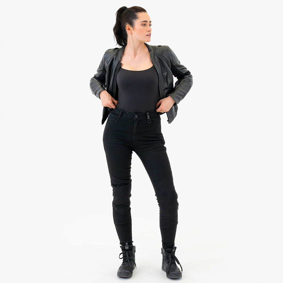 SHIMA FLEXX LADY PNT BLK