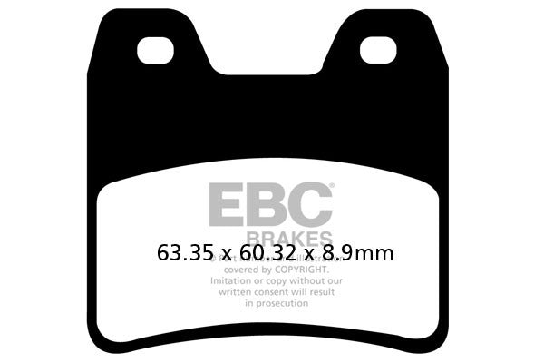 EBC Brakes Klocki hamulcowe EBC FA348 (kpl. na 1 tarcze)