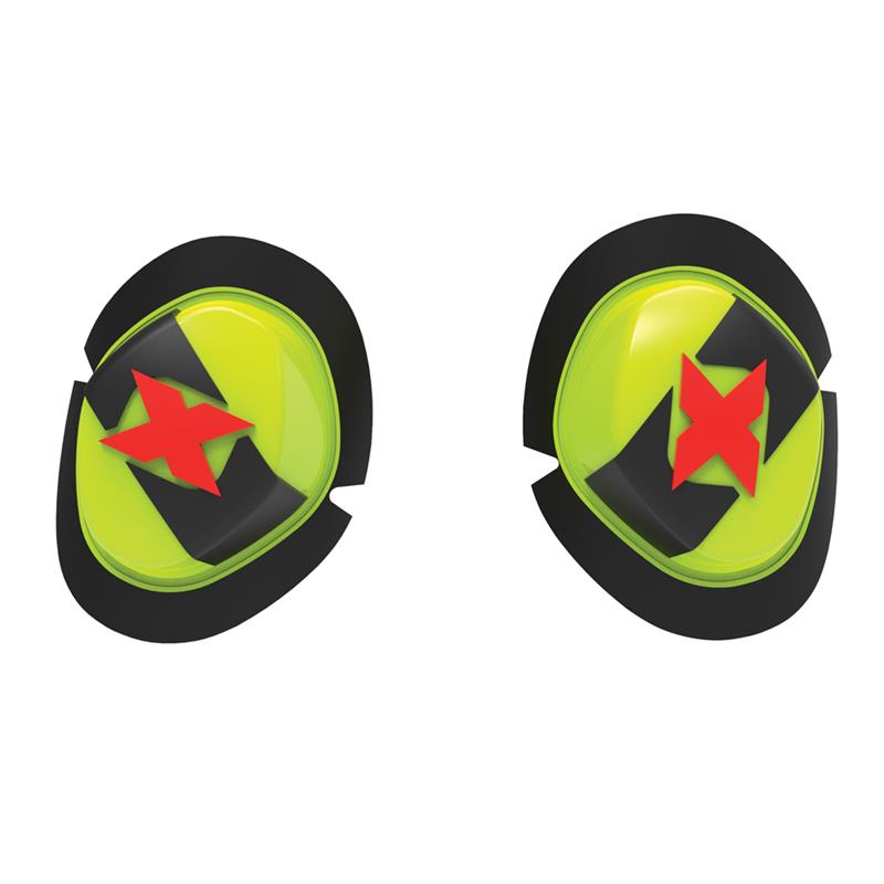 OXFORD SLIDERY DO KOMBINEZONU SKÓRZANEGO ICON KOLOR CZARNY/ŻÓŁTY FLUO – zdjęcie 2