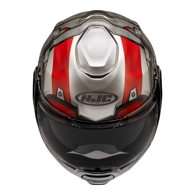 KASK MOTOCYKLOWY HJC F100 ANT-MAN MARVEL SILVER RED