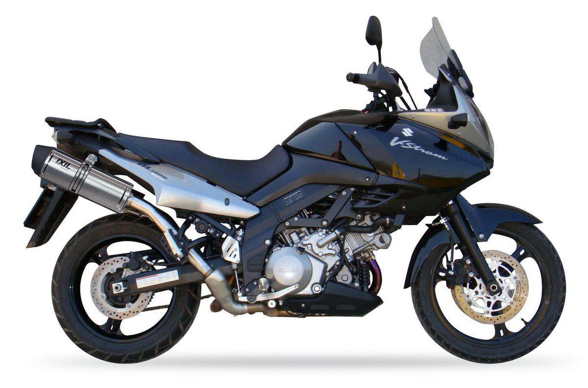 Tłumik lewy IXIL SUZUKI DL 1000 V-STROM 02-13 (WVBS) typ SOVE (waga: 3000g, długość: 423 mm.)