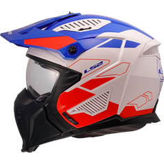 TREK WHITE BLUE RED S