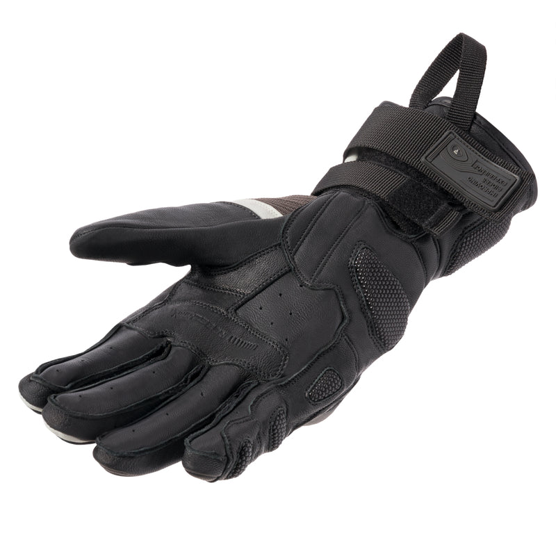 RĘKAWICE MOTOCYKLOWE REBELHORN RANGE BLACK LIGHT GREY