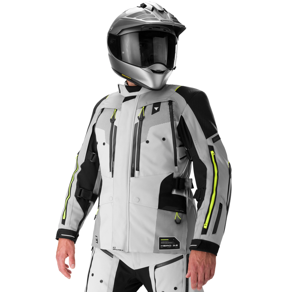 SHIMA HERO 3.0 MEN JKT G2 GREY/FLUO