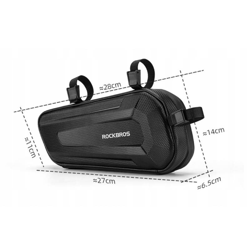 Sakwa rowerowa na ramę ROCKBROS wodoodporna hard shell 30180001001