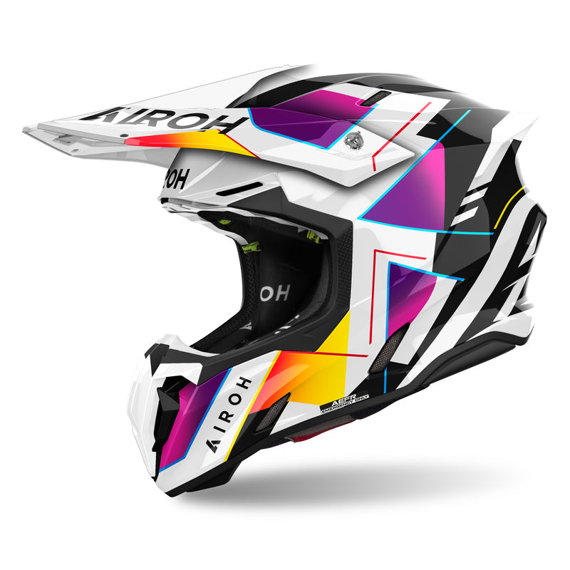 KASK MOTOCYKLOWY AIROH TWIST 3 RAINBOW GLOSS