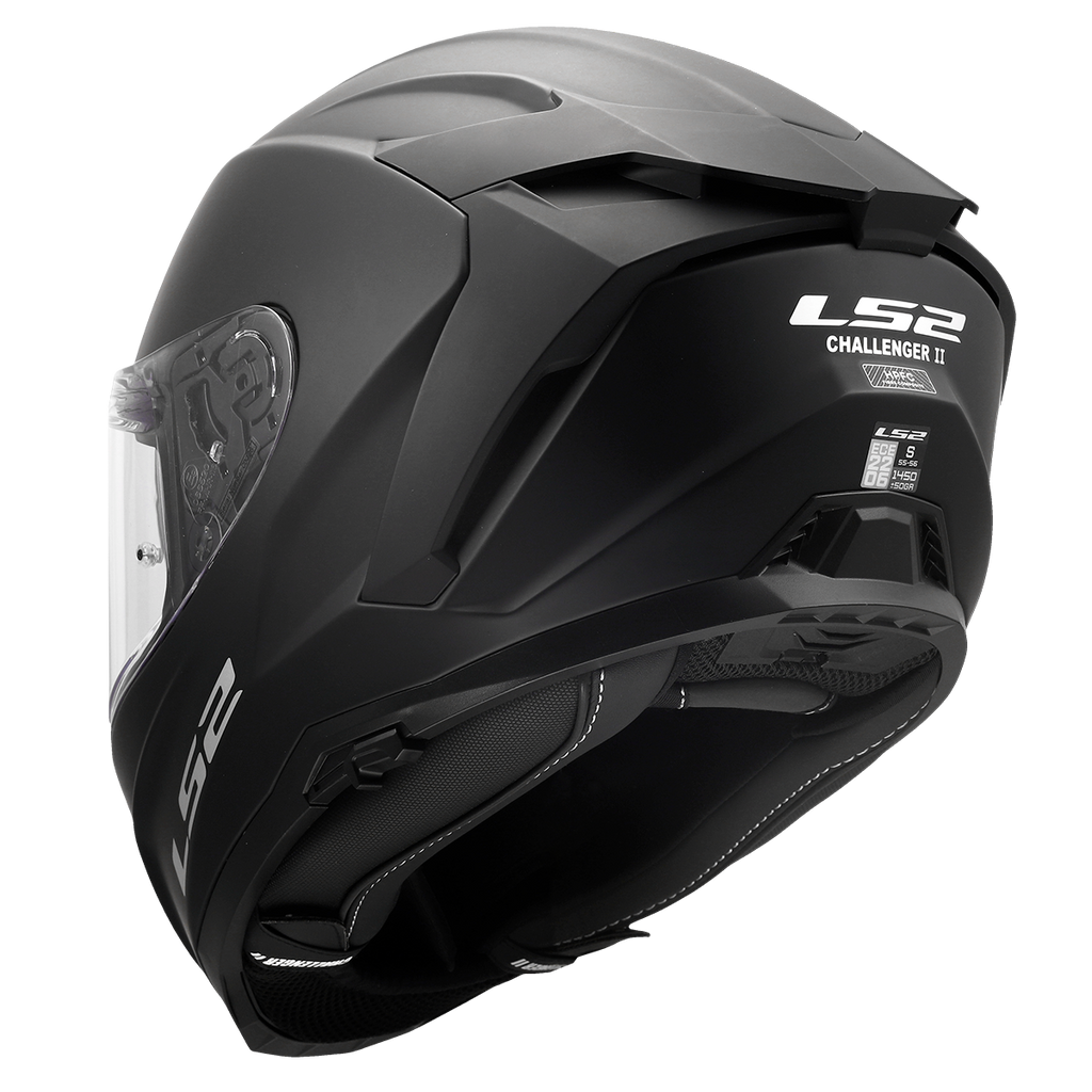 KASK LS2 FF817 CHALLENGER II SOLID MATT BLACK