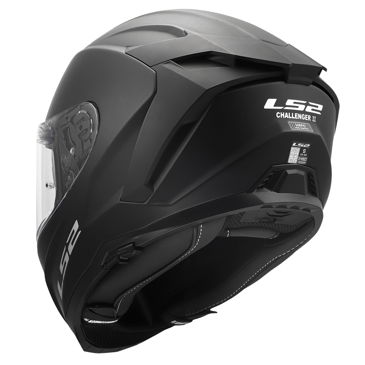 KASK LS2 FF817 CHALLENGER II SOLID MATT BLACK