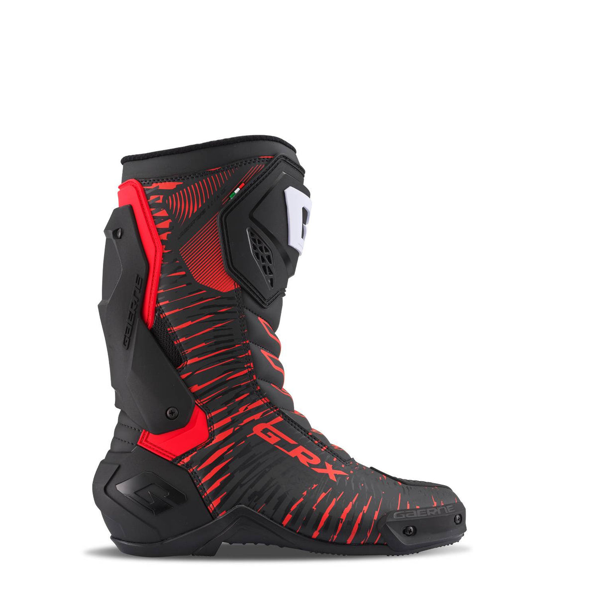 Buty motocyklowe, sportowe GAERNE GR-X czarno/ czerwone