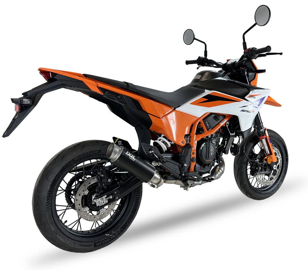 IXIL KTM 390 ADVENTURE R & X / ENDURO R / SMC R 25-26 (KTM IS ADV / KTM IS ENDSM) typ RC3B SLIP ON - SPORT XTREM BLACK – zdjęcie 2