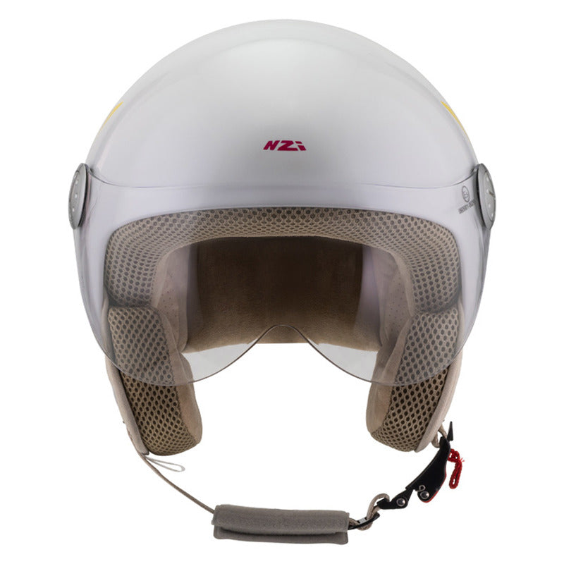 KASK MOTOCYKLOWY NZI PASARELA CONSTELACIÓN AMARILLA XS
