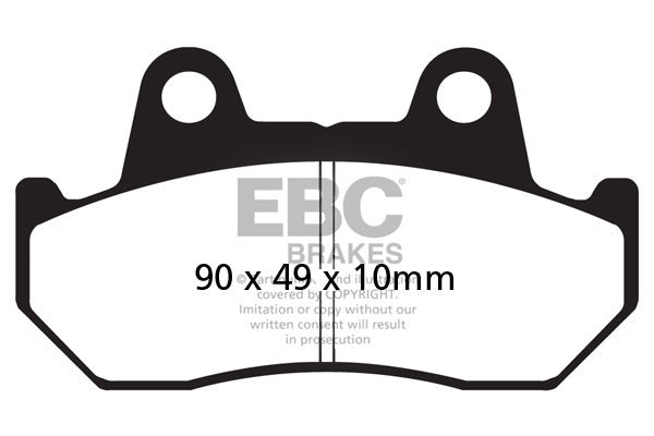 EBC Brakes Klocki hamulcowe EBC FA069HH wzmacniane (kpl. na 1 tarcze)