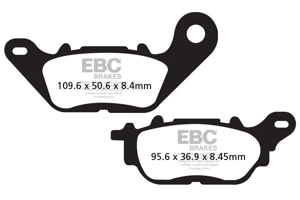 EBC Brakes Klocki hamulcowe EBC FA464 (kpl. na 1 tarcze)