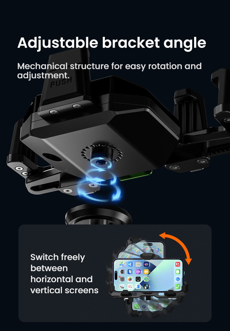 LOBOO Uchwyt na telefon PH06 (13mm), magnetyczny system antywstrząsowy