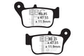 EBC Brakes Klocki hamulcowe EBC SFA628 skuterowe (kpl. na 1 tarcze)