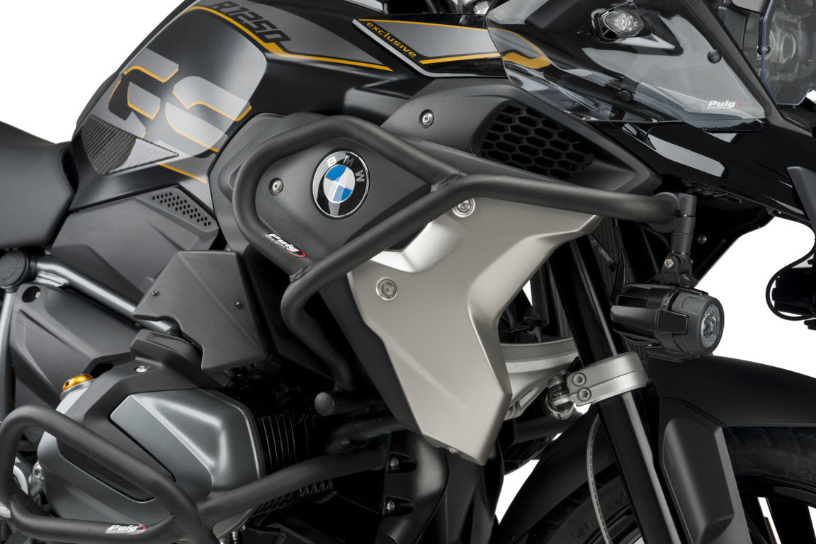 GMOL / CRASHBAR PUIG DO BMW R1200GS / R1250GS 17-22 (GÓRNE - OWIEWKI) CZARNY